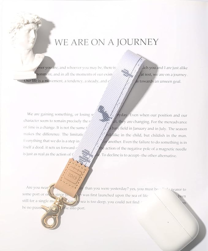 DQL Key Wristlet Strap for Women and Men, Wrist Keychain for Car Keys, Badge, Wallet, and Phone Wrist Strap