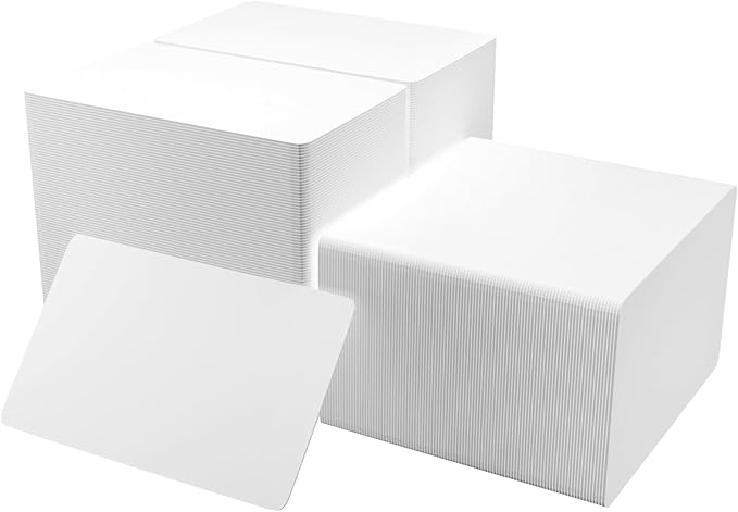 X LINE CR80 30 Mil Graphic Quality 400 Pack PVC Cards