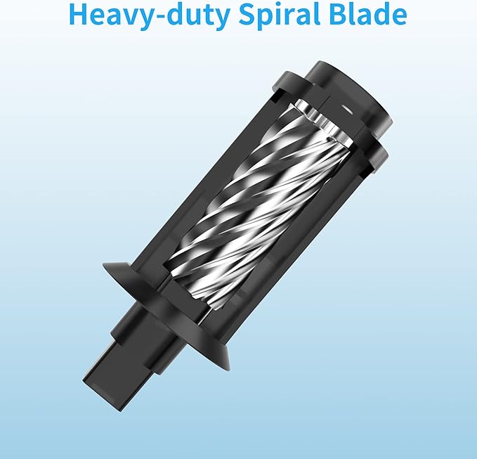 JARLINK Electric Pencil Sharpener, Heavy-Duty Helical Blade to Fast Sharpen, Auto Stop for No.2/Colored Pencils(6-8mm), USB/Battery Operated in School Classroom/Office/Home (White)