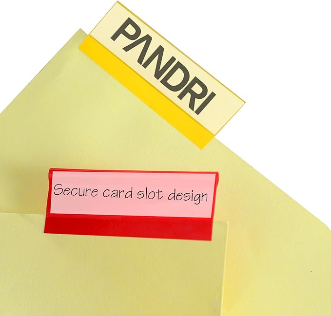 Binder Divider, PANDRI 120 Pack Binder Index Insertable Dividers with 5 Big Tabs, Letter Size Paper Binder Divider for School Office Home Business