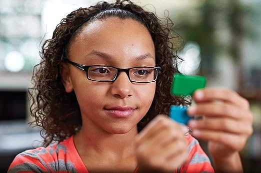 hand2mind Plastic Double-Sided Decimal and Fraction Tiles, Montessori Math Materials, Fraction Manipulatives, Unit Fraction, Fraction Bars Math Manipulatives, Homeschool Supplies (Set of 51)