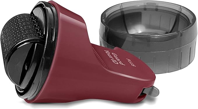 Guard Your ID 3 in 1 Wide Advanced Roller with Retractable Box & Envelope Opener and Identity Theft Prevention Security Stamp Wine