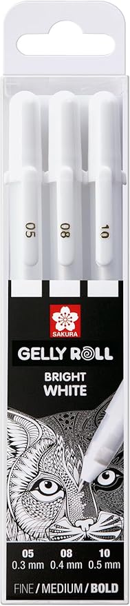 SAKURA - Gelly Basic White - 05-08 - 10 - Set 3