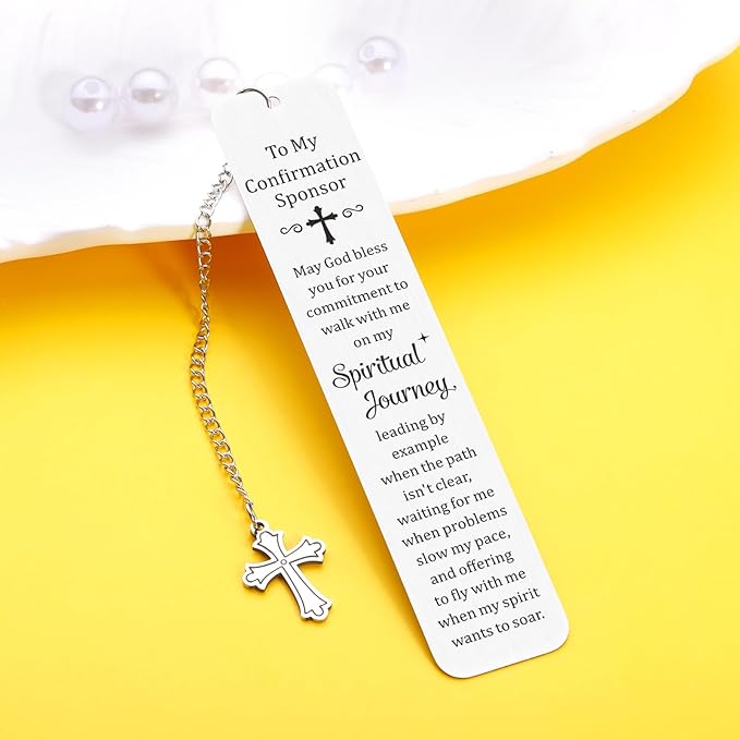 Confirmation Sponsor Gifts for Men Women Thank You Gifts Catholic Sponsor Gifts Confirmation Gifts for Teenage Girl Boys Baptism Gift for Adult Pastor Appreciation Christmas Gift Graduation
