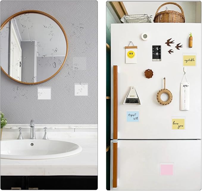 60 Pack Self Adhesive Label Holder, Clear Label Pockets Index Card Pockets Card Holder Shelf Label Holder for Organizing and Protecting (3.5 x 3.5 inches)