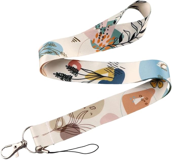 Yiflin Cute Neck Lanyard for Keys, Wallet, Id Card Holder, Cool Keychain Lanyard for Women, Men, Teacher