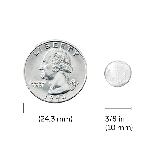 Glue Dots, Craft Dots Dot N' Go Dispenser, Double-Sided, 3/8", .38 Inch, 200 Dots, DIY Craft Glue Tape, Sticky Adhesive Glue Points, Liquid Hot Glue Alternative, Clear