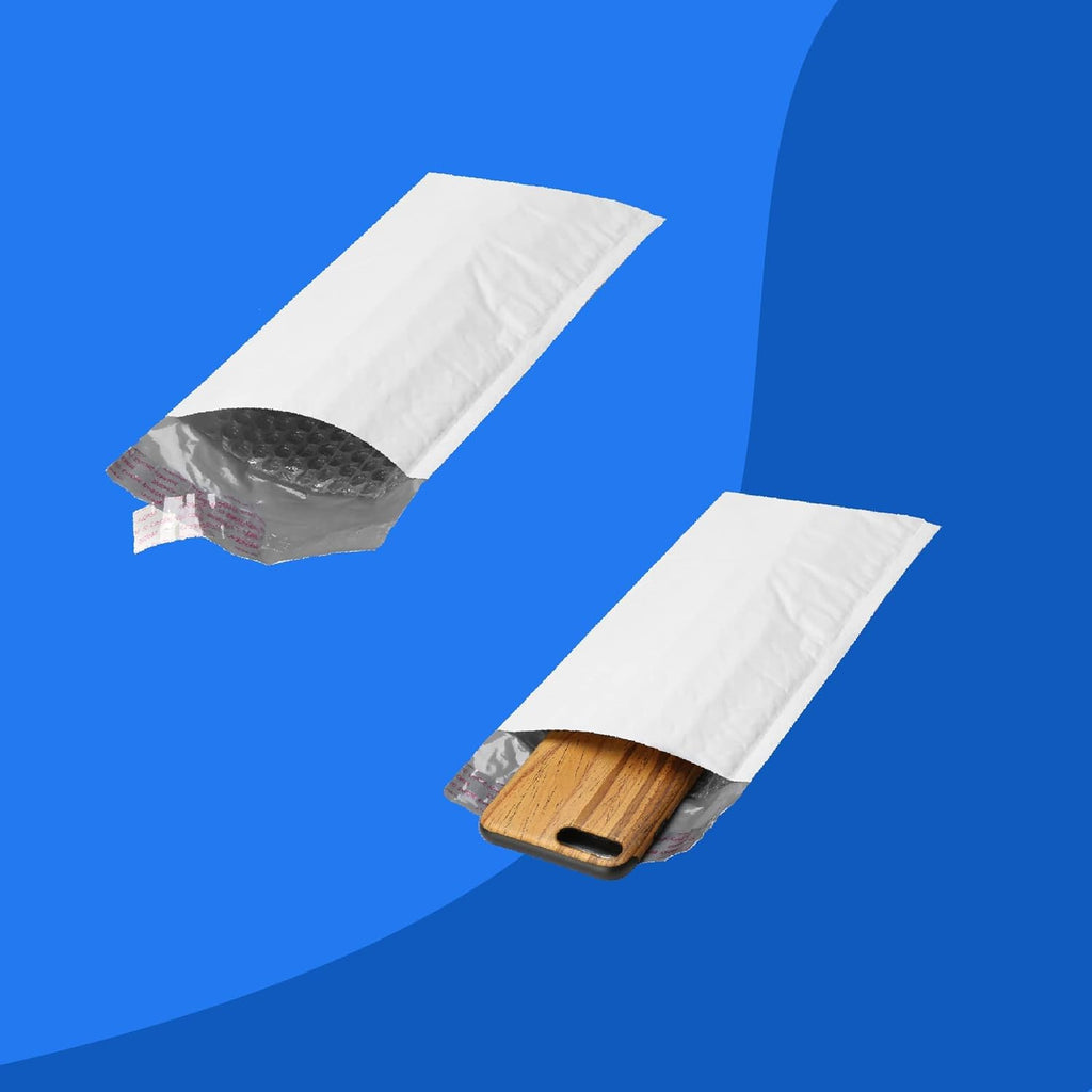 The Boxery 6x10''|#0 Poly Bubble Mailers- 250 Pack, Padded Envelopes, Self Seal, Waterproof Shipping Bags, Padded Mailers for Shipping & Packaging
