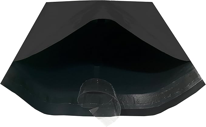 Colored Poly Mailers Pack of: (Black, 6" x 9" pack of 1000) Be creative with your packaging with Colored mailers