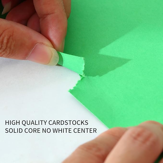 50 Packs Color Cardstock Paper Blank Colored 4x6 Cards, 250 GSM Thick Paper, for DIY Crafting, Greeting Cards Making, Invitations, making Postcards