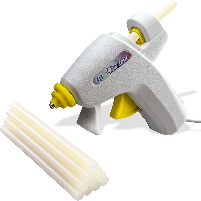 AdTech Ultra Low Temp Cool Glue Sticks, Mini 4-Inch – 15-Pack for Safe Crafting & DIY, Fast Bonding, Ideal for Delicate Materials, Fits Low Temp Mini Glue Guns, Made in USA