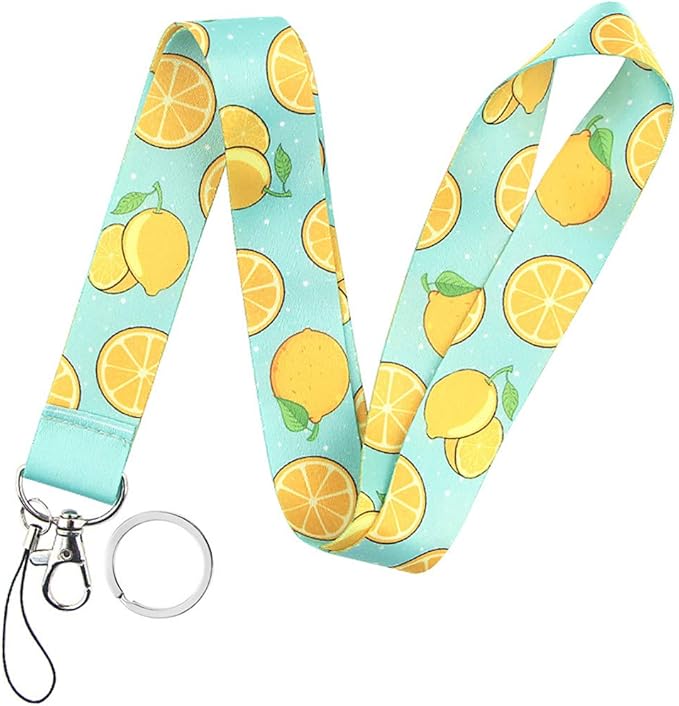 Yiflin Cute Neck Lanyard for Keys, Wallet, Id Card Holder, Cool Keychain Lanyard for Women, Men, Teacher