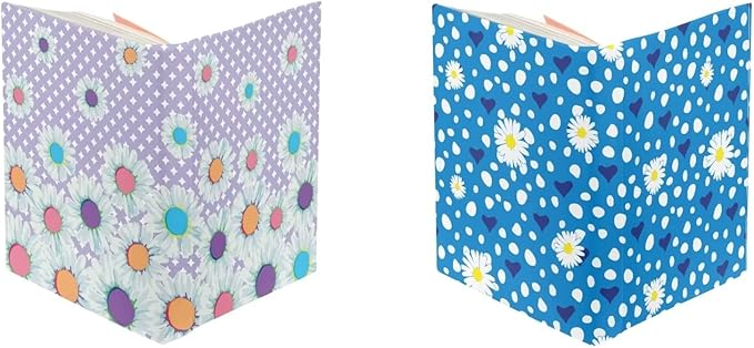 Daisy Book Sox, Middle and Primary School Students Reusable Classroom Textbook Cover for Back to School, Washable Stretchable Book Cover