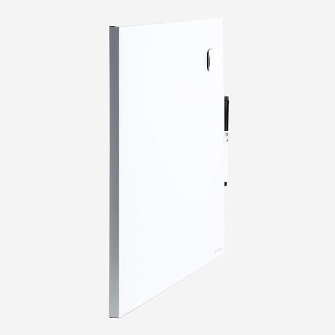 U Brands Magnetic Square Dry Erase Board, 14 x 14 Inches, Frameless (460U00-04) (Pack of 2)