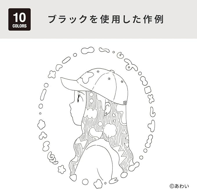 Copic Markers MLA2 Multiliner Inking Pen, Set A-2,Black