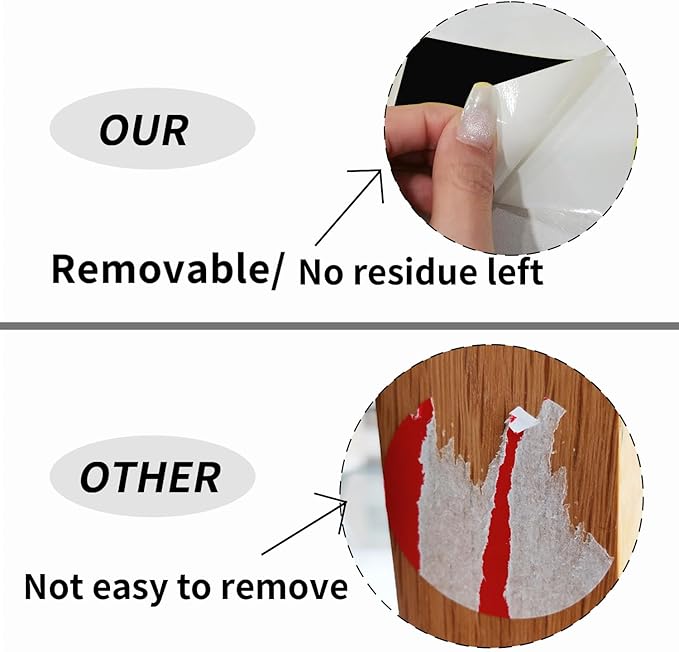 Black Labels Stickers 2 X 3 Inch, Removable Rectangular Moving Labels, Large Color Coding Labels Moving Stickers- 250 Labels