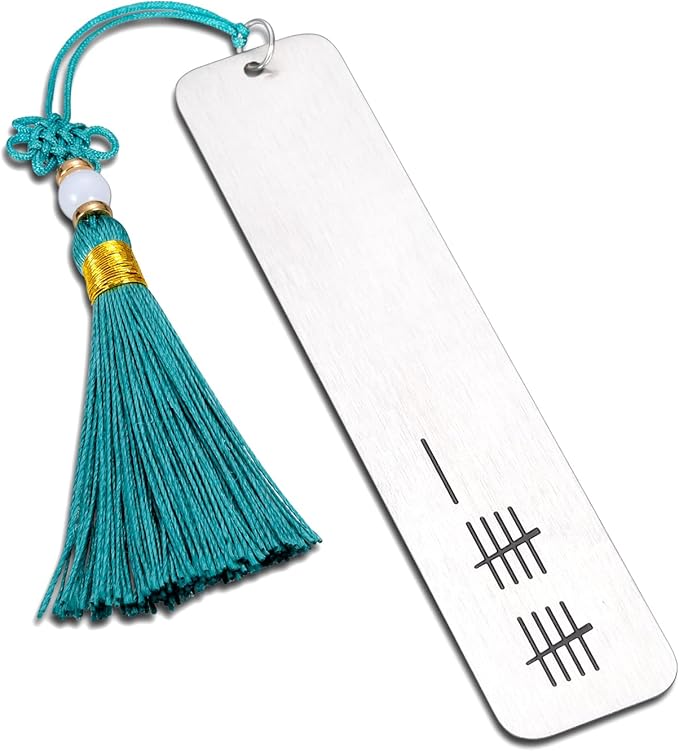 11 Year Anniversary Gifts Bookmark Steel for Husband Wife Boyfriend Girlfriend Women Men 11th Anniversary Wedding Valentine Christmas I Love You Gifts for Couples Male Female Bookmark Lover Him Her