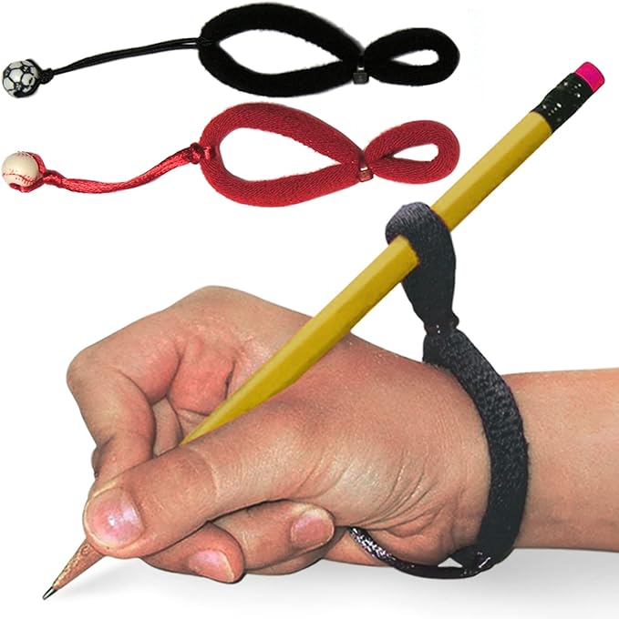 The Original OT Invented & Patented SportWriter, Hand Made in The USA, Handwriting Aid for a Proper Tripod Grip, Finger Position & Better Penmanship. Great for All Kids Kindergarten Age & Up (2 Pack)