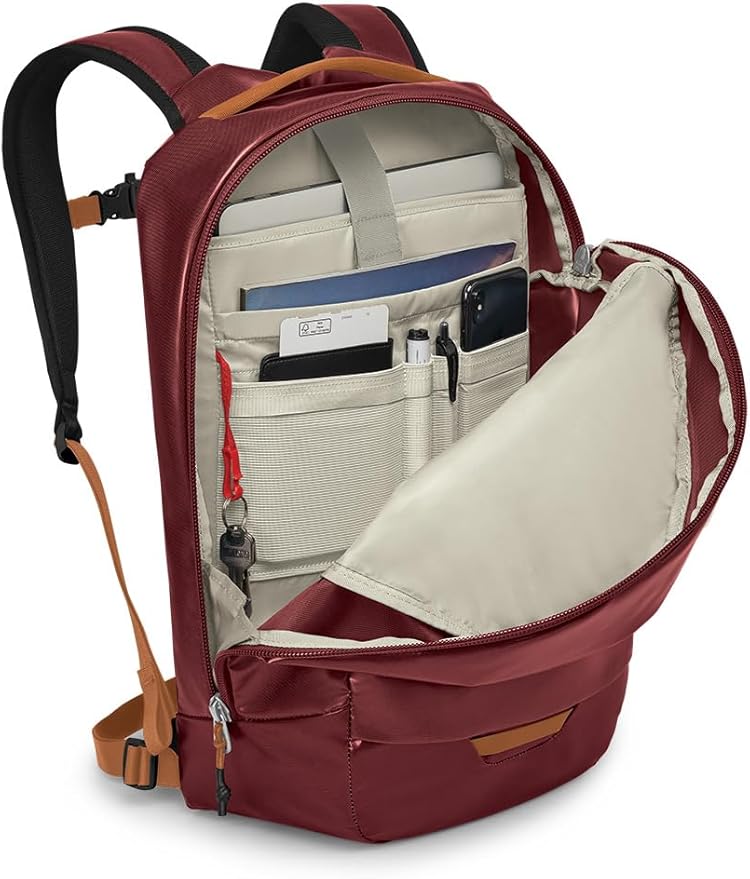 Osprey Transporter Panel Loader Commuter Backpack, Red Mountain