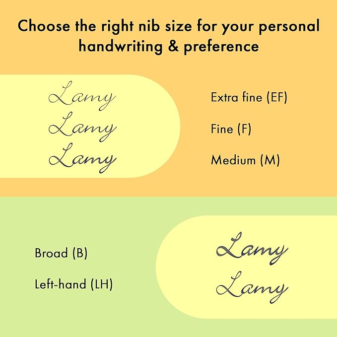 LAMY safari green - Fountain Pen with ergonomic grip & polished steel nib in size M - ideal for any Writing & Calligraphy - including LAMY T 10 blue cartridge - Right-Handed