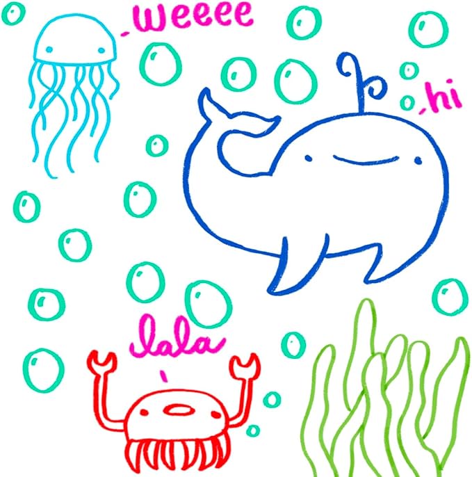 Zebra Pen ClickArt Retractable Marker Pen, Fine Point, 0.6mm, Assorted Light Ink Colors, 12-Pack