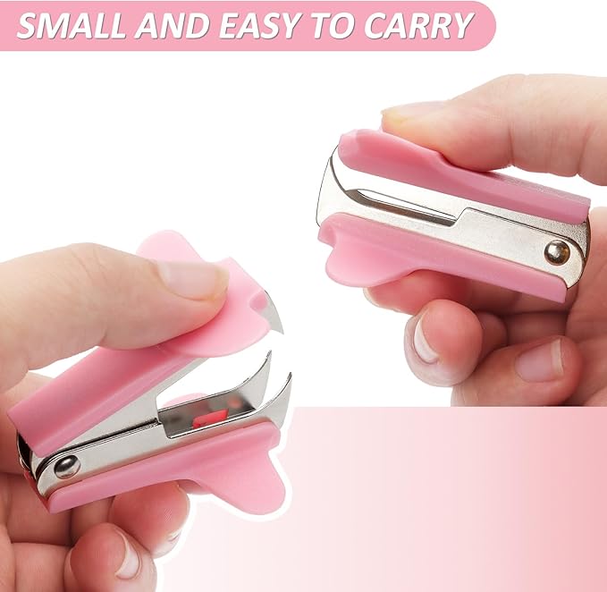 ZZTX 3 PCS Staple Remover Staple Puller Removal Tool for School Office Home 3 Pack (Pink, Blue, Purple)