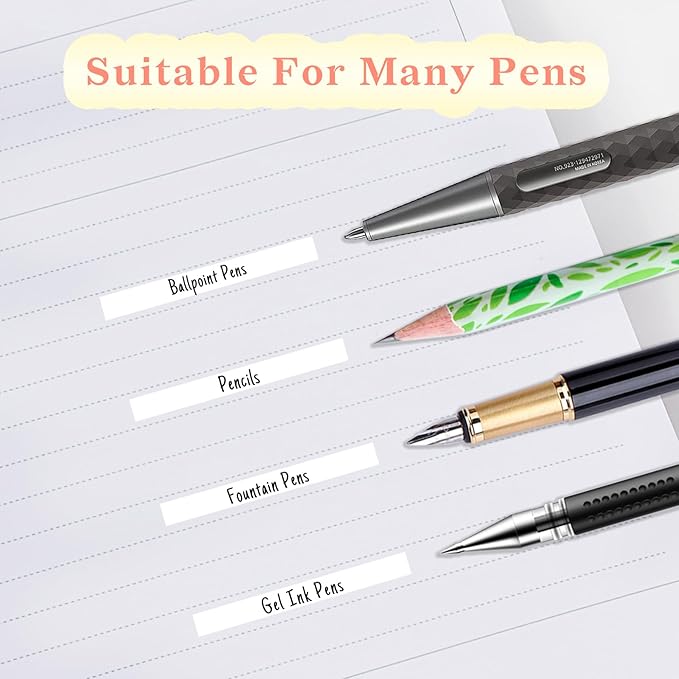 Temiary 6Pcs Mini White Out Tapes for Instant Correction, Cute Whiteout for Writing, Aesthetic Correction Tape Set Easy To Use for Students School Office Supplies (Pink)