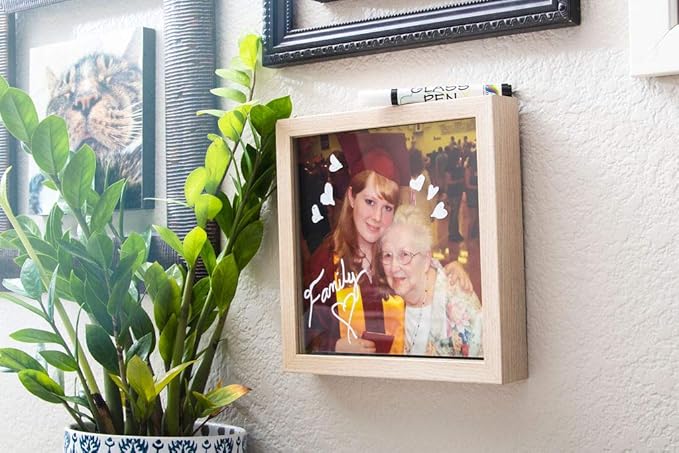 Glass Pen Window Marker: Liquid Chalk Markers for Glass, Car Marker or Mirror Pen with Washable Paint - Graduation Car Windows, Storefront Window, Wedding, Parade, Party & Holiday (Brown, Fine Tip)