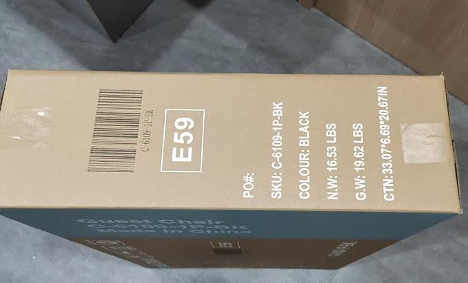 Sweetcrispy Office Guest Chair, Leather Stationary Waiting Room Chairs No Wheels with Padded Arms for Elderly Desk Conference Room Lobby Table Side Salon