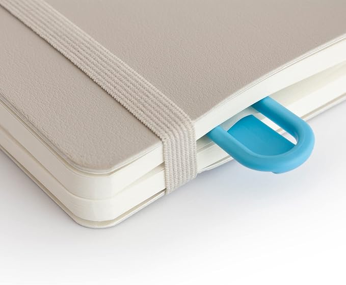 Bobino | Bookmark Pen | Planner Pens & Ballpoint Pens For Journaling | Flat Pen Bookmarks For Women | Book Markers For Women | Mini Pen Page Markers | Book Accessories & Planner Accessories | Charcoal