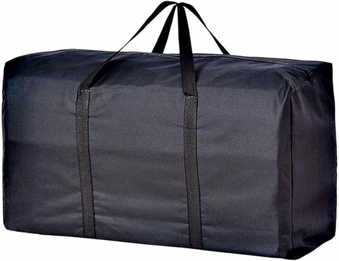 Extra Large Storage Bag for Moving Travel Bag Waterproof Large Moving Bag with Double Zippers and Reinforced Handles Large Capacity Duffle Bag for Moving Traveling Home Storage Packing