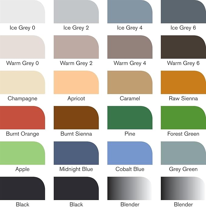 Winsor & Newton ProMarker Set, 24 Count, Architecture Wallet