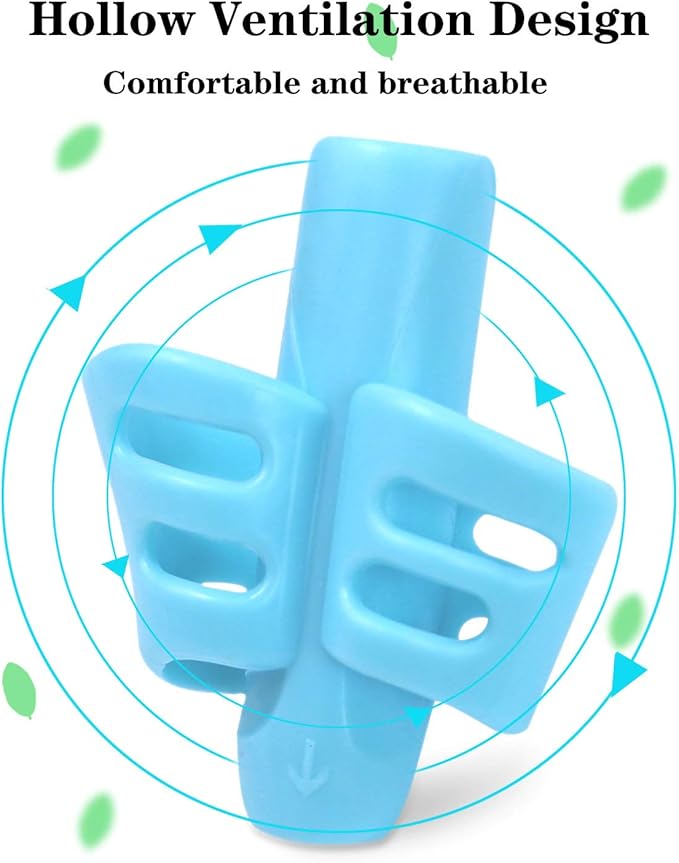 JuneLsy Pencils Grips Pencils Grips for Kids Handwriting Posture Correction Training Writing AIDS for Kids Toddler Preschoolers Students Children Special Needs (12PCS)