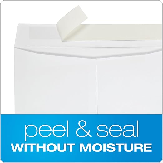 Columbian 10 x 13 Catalog Envelopes with Self Seal Closure, 28 lb White Wove, for Mailing Flat Letter Size Documents or Photos, 100 Per Box (COLO336)