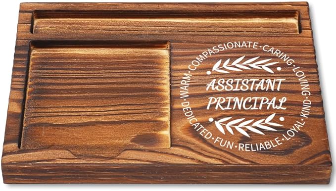 Assistant Principal Gifts, Assistant Principal Appreciation Gifts, Thank You Gifts for Assistant Principal, Inspirational Motivational Quote for Desk Self-Stick Note Pad Holders YB362
