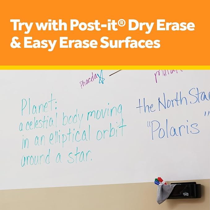 Post-it Dry Erase Accessory Tray, Black (DEFTRAY)