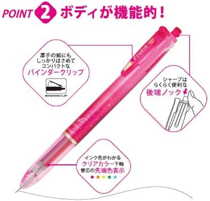 Zebra Ballpoint Pen Refill, Sarasa, NJK-0.5 Lead, Pink, 10 Count BRNJK5P