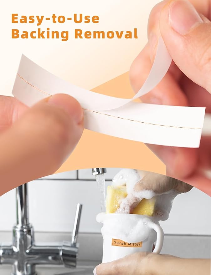 MakeID L1 E1 Q1 Label Maker Tape Refills, 3-Roll 16mm x 4m (0.63" x 13') Continuous Consumables Thermal Laminated Office Labeling Tape Replacement