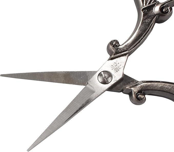 JubileeYarn Chinese Wing & Cloud Embroidery Scissors - Silver - 30 Scissors