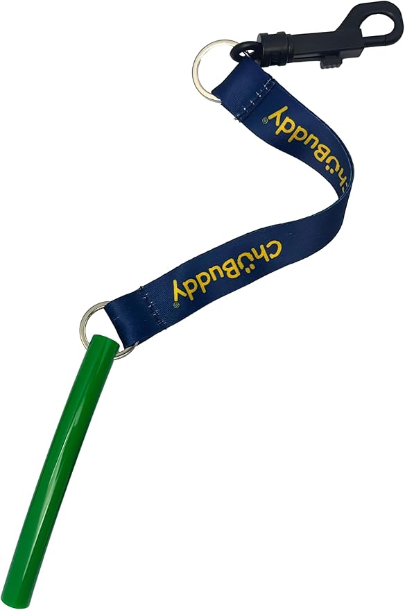 Chubuddy Strong Tubes 3 Pack, Blue, Green & Red - Clip-on- Sensory Chewable Toy for Ages 3+ | Autism, ADHD, Oral Sensory, Special Needs