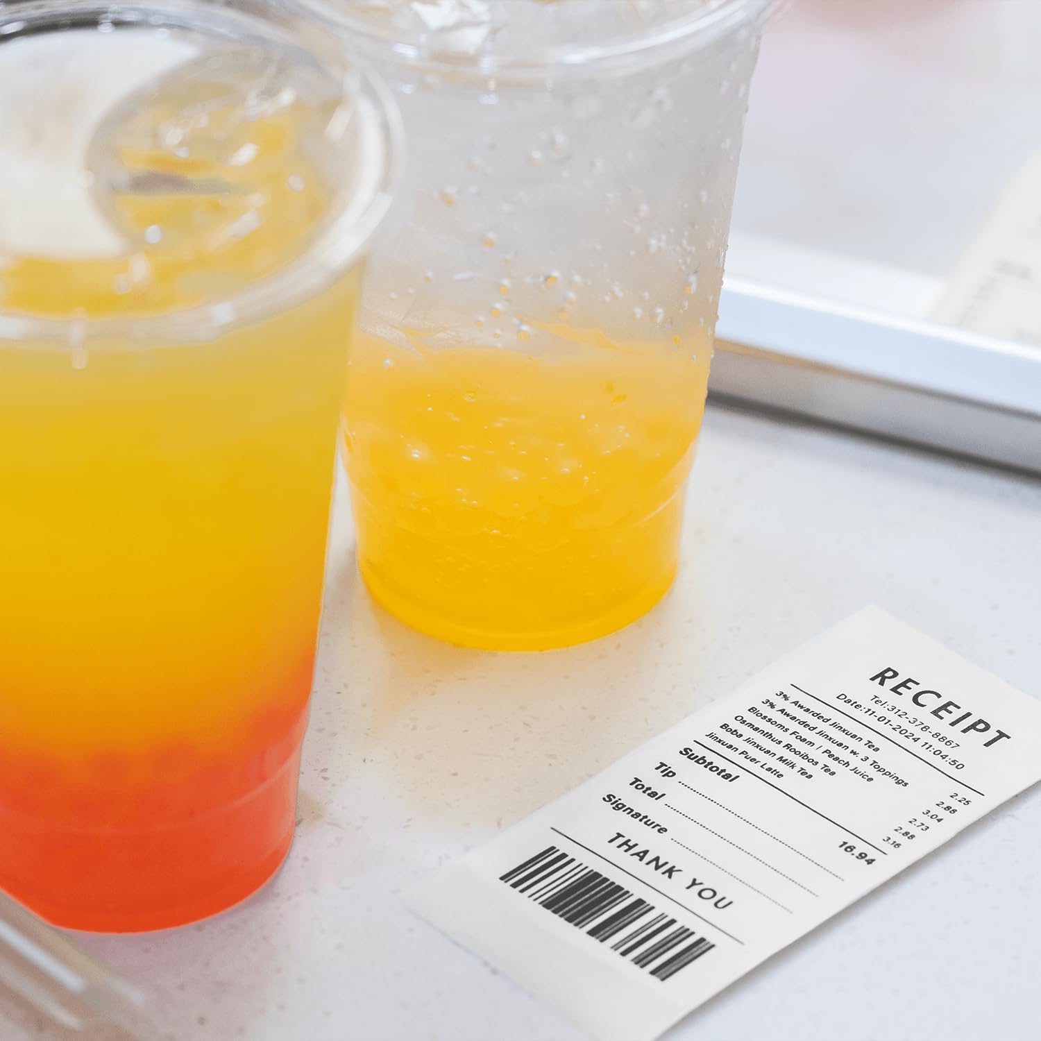 Karat 2 1/4" x 85' - 50 Rolls Thermal Paper Rolls - Phenol Free, BPA Free - Ideal for POS Receipt Printers, Cash Registers, Credit Card Machines, Mobile Printers - GS-TR225085-PF