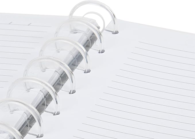 Talia Discbound Notebook - Discs (Clear, 1.25inch)