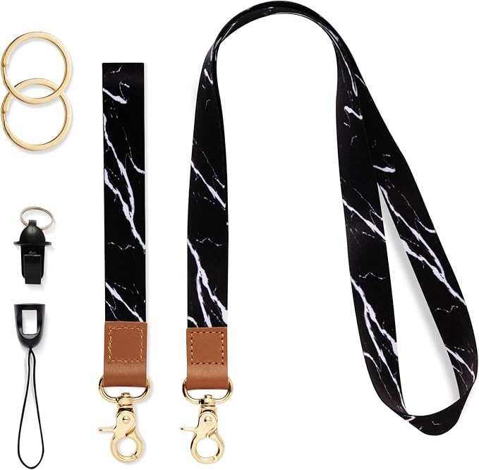 XCHIN Lanyards for Keys, Wrist Strap Lanyards, Keychain Lanyard for Women Men, Cool Long Lanyards & Cute Short Lanyards