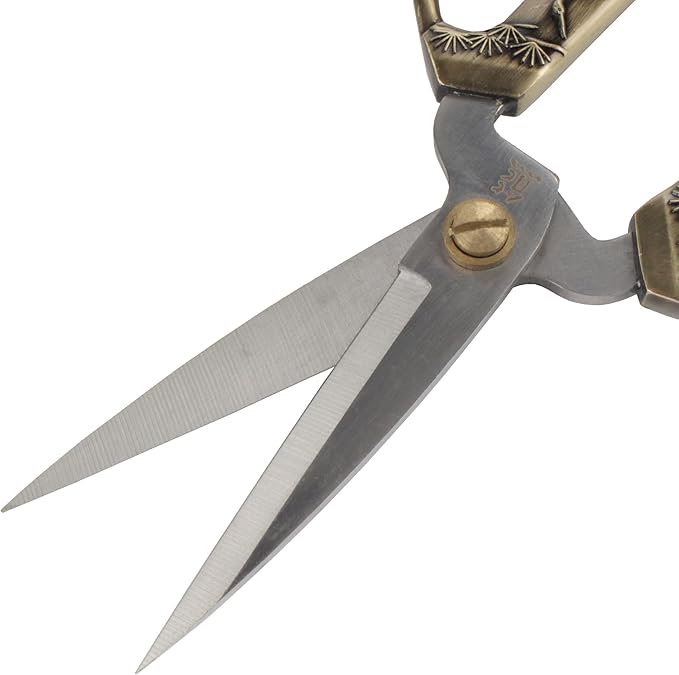 JubileeYarn Classic Chinese Small Embroidery Craft Scissors - Bronze - 3 Scissors