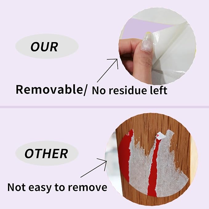 Colored Labels Stickers 2 X 3 Inch, Removable Rectangular Moving Labels, Large Color Coding Labels Moving Stickers- 250 Labels/Purple