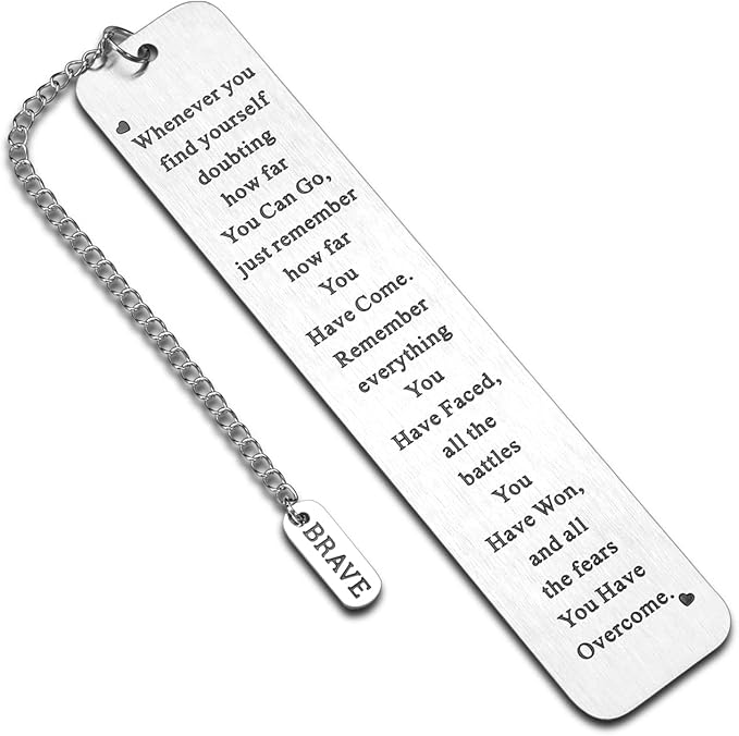 Recovery Sympathy Bookmark Gift for Men Women Stay Strong Sobriety Post Surgery Gifts Addiction Recovery AA Warrior Gift Cancer Survivor Gift for Women Patient Inspirational Christmas Graduation Gifts