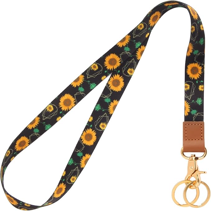 XCHIN Lanyards for Keys, Keychain Long Lanyard for Women Men, Cute Neck Lanyard for ID Badges Wallet