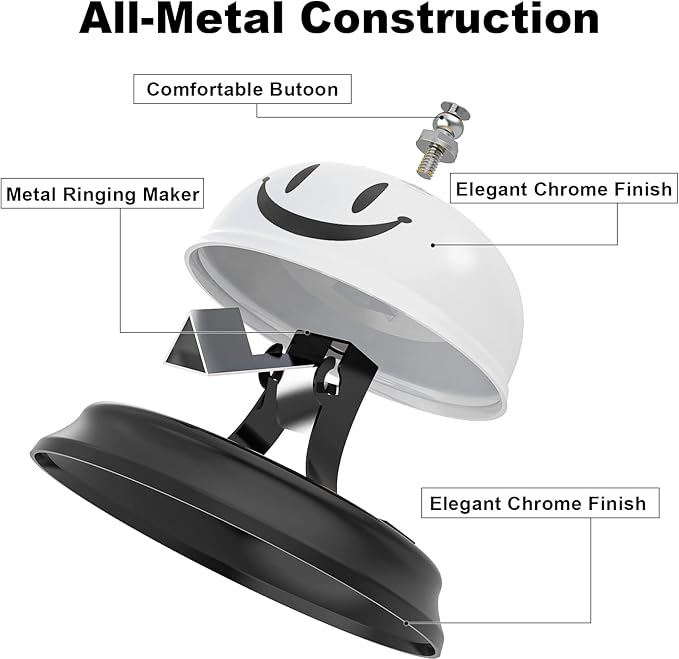 Call Bell, Service Bell Dinner Desk Bell for The Porter Kitchen Restaurant Bar Hotel Schools