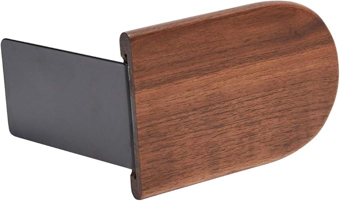 Pandapark Wood Bookends,Non-Skid Bookend for Shelves,Heavy Duty Bookends,Book Stand for Books/CDs,1 Pair