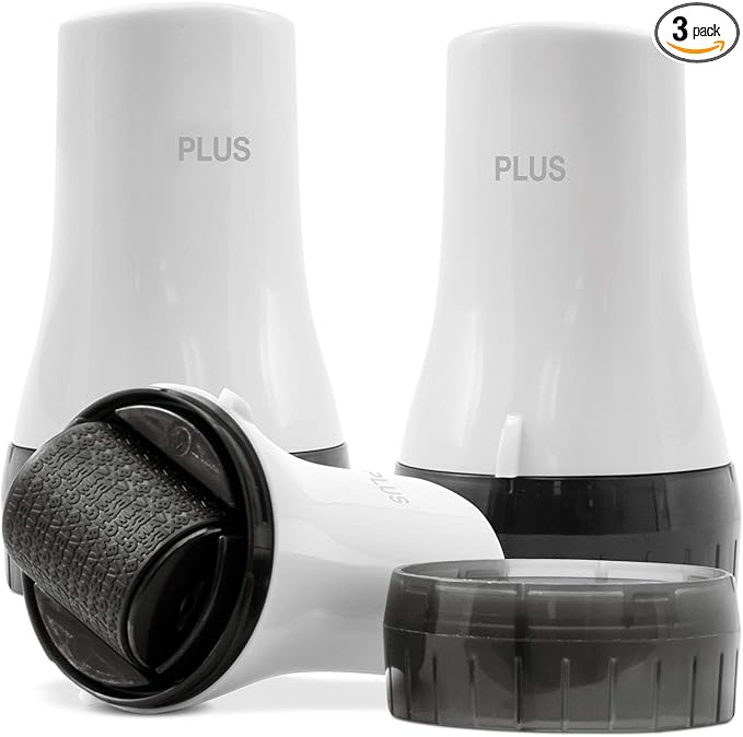 Advanced ID Roller, Protect Your Private Information with Guard Your ID Theft Prevention and Confidential Roller Stamp, Easy to use Mess-Free Address Blocker, ASOTV (Wide 3-Pack, White)